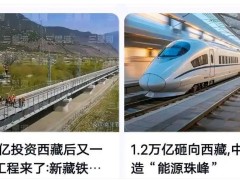 1.2万亿投资西藏后又一超级工程来了 4千亿投资!!“新藏铁路”穿越世界屋脊的钢铁脊梁！！
