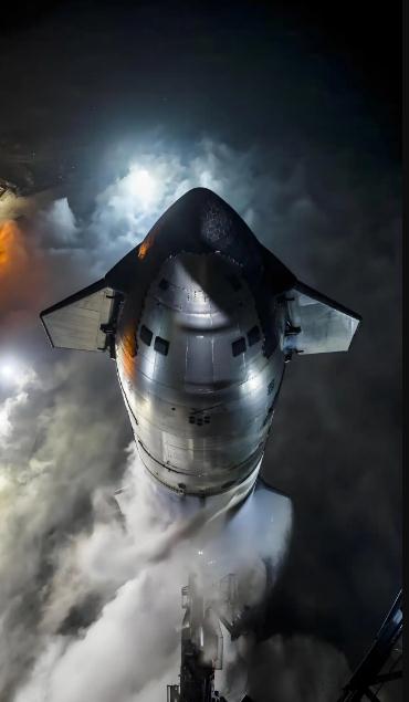 罕见第一视角!马斯克星舰完成试飞