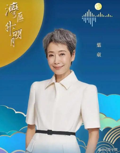 62岁叶童首次跨界央视主持“湾区升明月”
