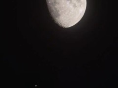 木星伴弦月 “星月童话”即将上演 这到底是一种什么样的景象？
