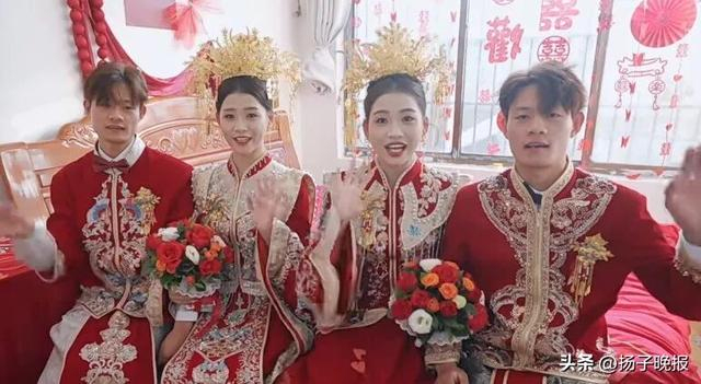 双胞胎兄弟同天迎娶双胞胎姐妹 复制粘贴的幸福
