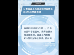 日本青森县地震致当地139所学校停课 多人受伤引发关注