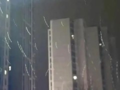 安徽开始下霰了 这是什么场景？