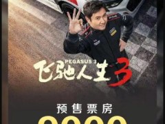 《飞驰人生3》成春节档预售票房冠军 具体预售票房是多少？